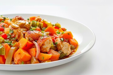 Flavorful African Stew with Chicken and Velvety Peanut Butter