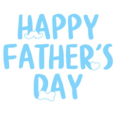Happy Father's Day Typography
