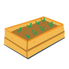 garden icon illustration