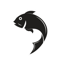 Fototapeta premium Fish logo vector template element symbol