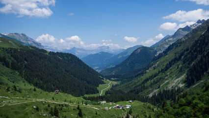 Fototapeta premium Randonnée, alpes montagne
