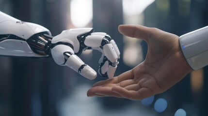 Digital Blockchain Concept