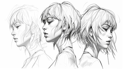 Viewing from the Side. Delving into Detailed Character Designs.