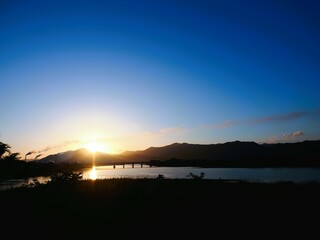 Fototapeta premium 球磨川河口