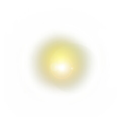 Golden yellow shiny bright light 