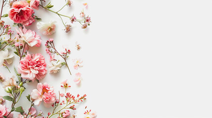 Naklejka premium cherry blossom background