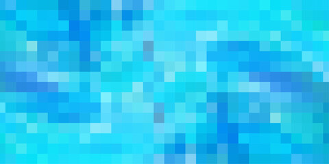 青い幾何学模様の背景　アブストラクト背景イラスト