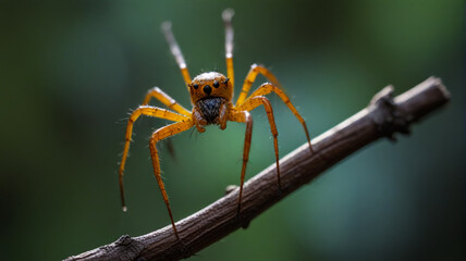 Fototapeta premium Macro photo of a spider