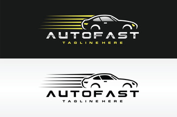auto fast car logo