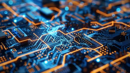 Fototapeta premium Tech enthusiasts who are keen on the latest trends in blockchain and cybersecurity