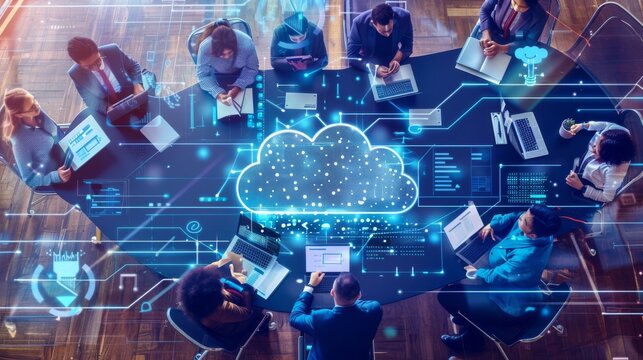 To support flexible working arrangements, cloud solutions are increasingly adopted, providing reliable access to resources in hybrid work environments