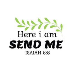 Naklejka premium Bible Verse about salvation. Christian faith for print or use as poster, card, flyer, sticker or T Shirt 