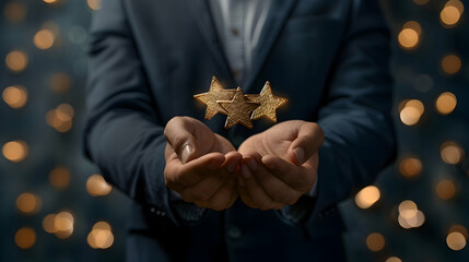 Photo realistic as Loyalty Program Director Enhancing Customer Retention concept as A loyalty program director enhances customer retention by developing rewarding programs that enc