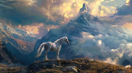 The Small Pony at the Peak