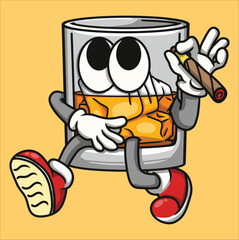 Mr. Bourbon with Cigar