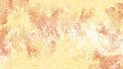 Abstract orange watercolor background.Hand painted watercolor. vector