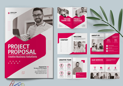 Project Proposal Brochure Template