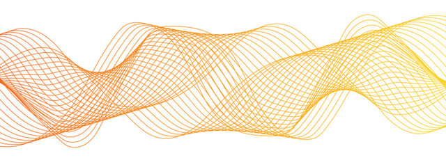 Abstract colorful modern stream wave line transparent background. Business curve lines in transparent background. Curved wavy lines tech futuristic motion background.