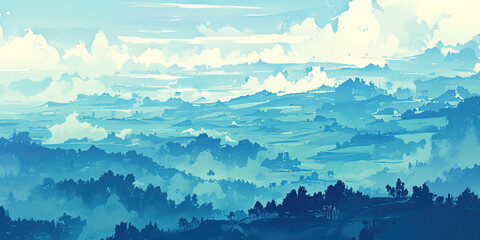 Pattern background, abstract shapes lines color backdrop illustration vector, digital design, designer graphic resource, generated ai