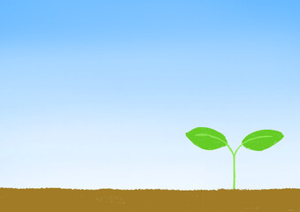 若葉のイラスト