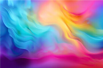 Obraz premium abstract-colorful-gradient-intertwining-hues-morphing-seamlessly-transitioning-smoothly