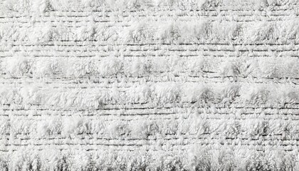 Obraz premium terry soft white towel closeup texture