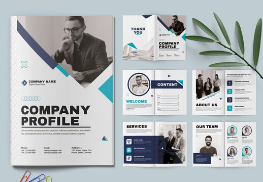 Company Profile Brochure Layout