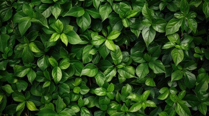 The contrast of green flag leaves as a backdrop