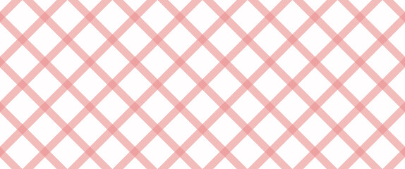 seamless geometric pattern with diamonds, pink fabric pattern on a white background