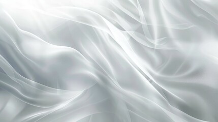 Obraz premium White abstract background with smooth lines. illustration for your design