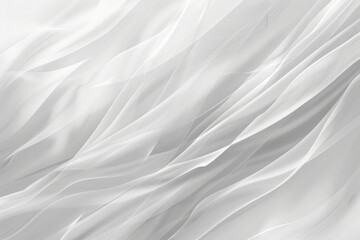 Obraz premium White abstract background with smooth lines. illustration for your design