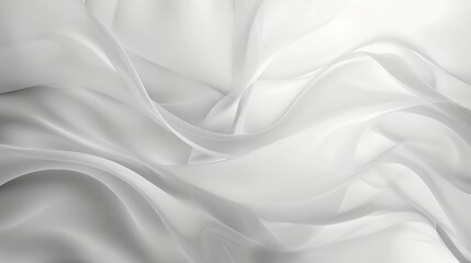 Naklejka premium White abstract background with smooth lines. illustration for your design