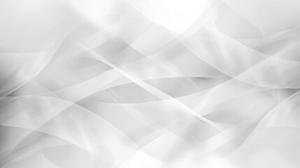 Fototapeta premium White abstract background with smooth lines. illustration for your design