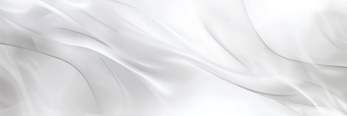Obraz premium White abstract background with smooth lines. illustration for your design