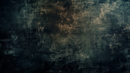 Dark grunge texture with scratches and patchy patterns for artistic backdrop