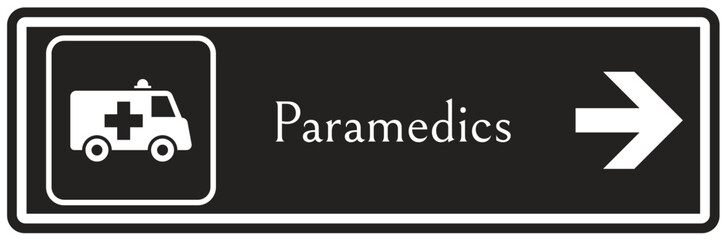 Paramedics sign
