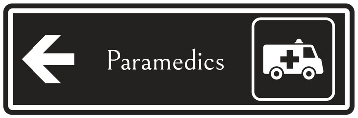Paramedics sign