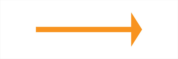 Obraz premium Long straight double arrow eps 10 