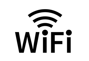 wifi and Wireless icon. Internet connection. Wireless Network icon. Vector illustration