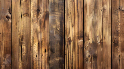 Pattern of wooden texture background. Old wooden background with vertical boards. Vintage of barn plank wood background
