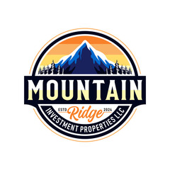 Mountain Logo Design Image