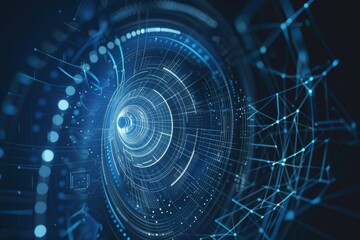 Fototapeta premium Abstract Technology Background