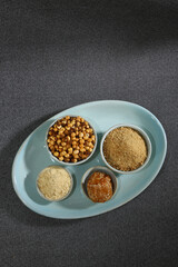 Indian Sattu Powder With Roasted Chana and Brown Sugar