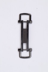 shoes, belts and bags accessory isolated on white background