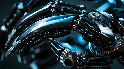 Precision Robotic Claw A Testament to Modern Mechanical Mastery Generative ai