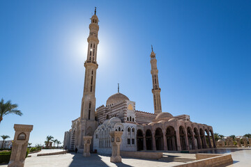 Fototapeta premium Al Mustafa Mosque in Sharm El Sheikh