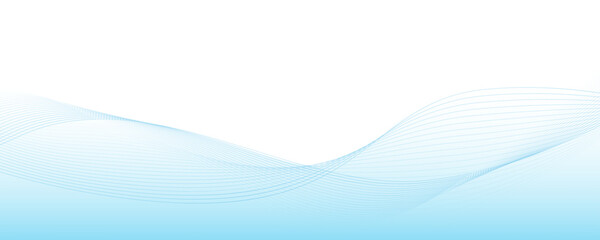 キラキラした水色のウェーブのベクター背景画像