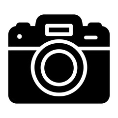 camera glyph icon