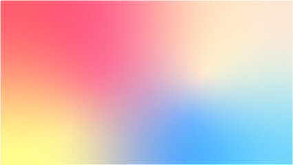 Blurred Style Soft Gradient Background, Vector Background.