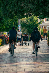 people in the park